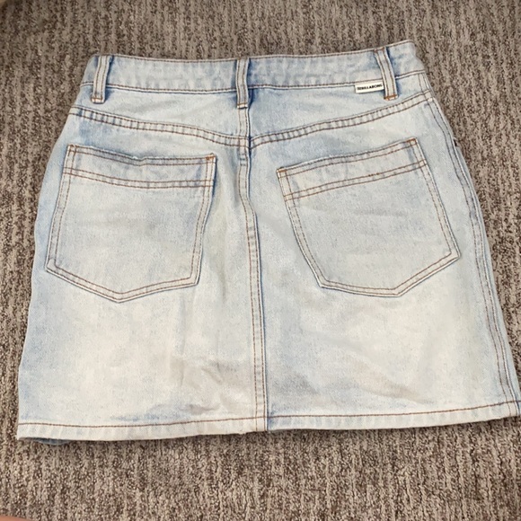 Billabong Women's Good Life Indigo Jean Skirt - Picture 2 of 3